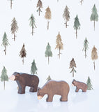 KHARU - Children's wallpaper - Fir forest motif