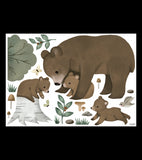 KHARU - Wall decals murals - The bear family