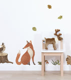NORWOOD - Wall decals murals - The bear and his forest friends