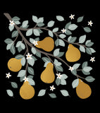 LOUISE - Large sticker - Branches and pears