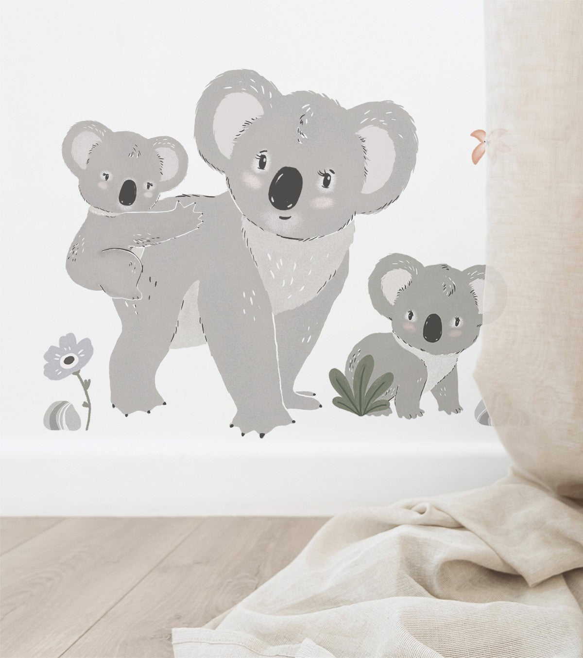 LILYDALE - Large sticker - Koala family
