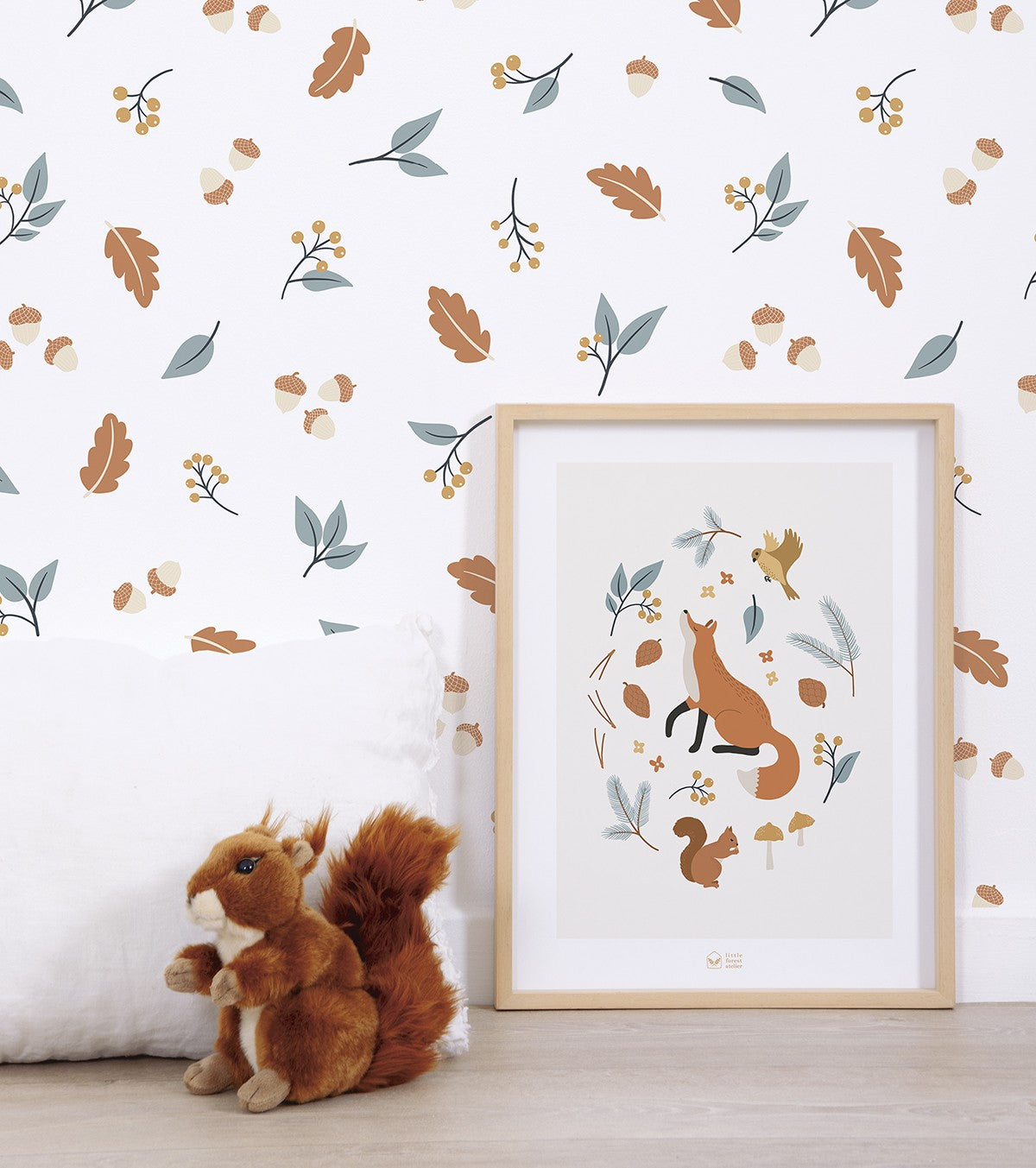 JÖRO - Children's Wallpaper - Autumn Pattern