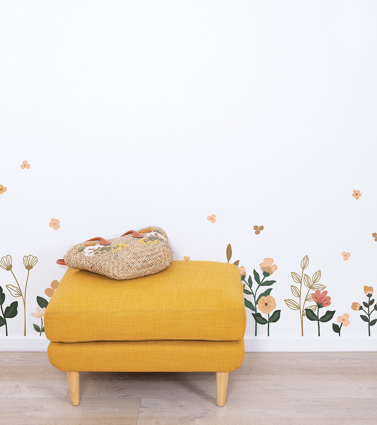 BLOEM - Wall decals murals - Large colorful flowers