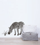 BLACK MAJIK - Large sticker - The zebra