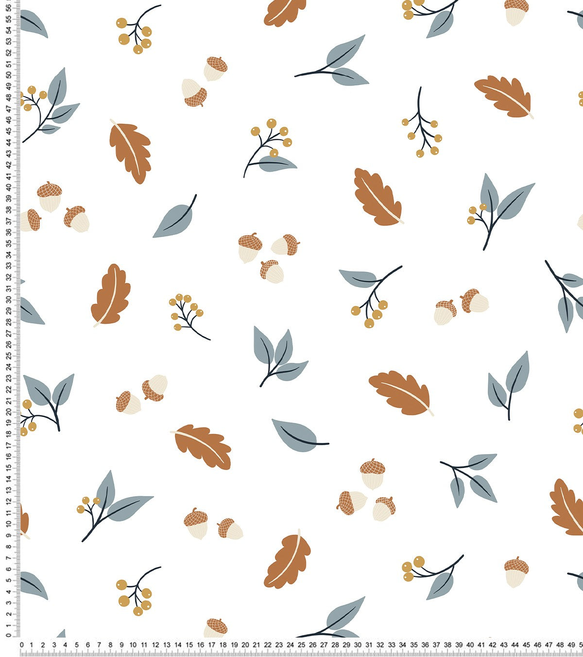 JÖRO - Children's Wallpaper - Autumn Pattern