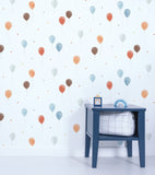 GENTLE FRIENDS - Children's wallpaper - Balloon motif