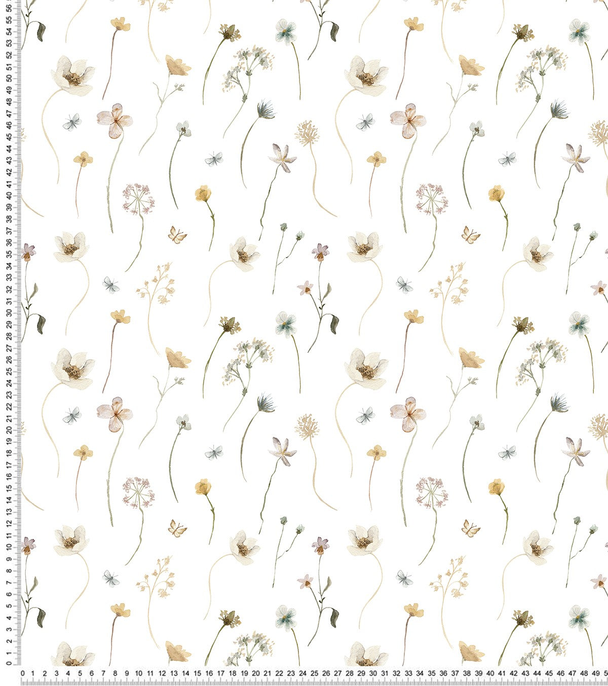 MADEMOISELLE - Children's wallpaper - May flower motif