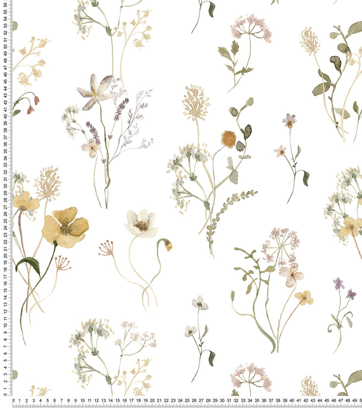 MADEMOISELLE - Children's wallpaper - Botany motif