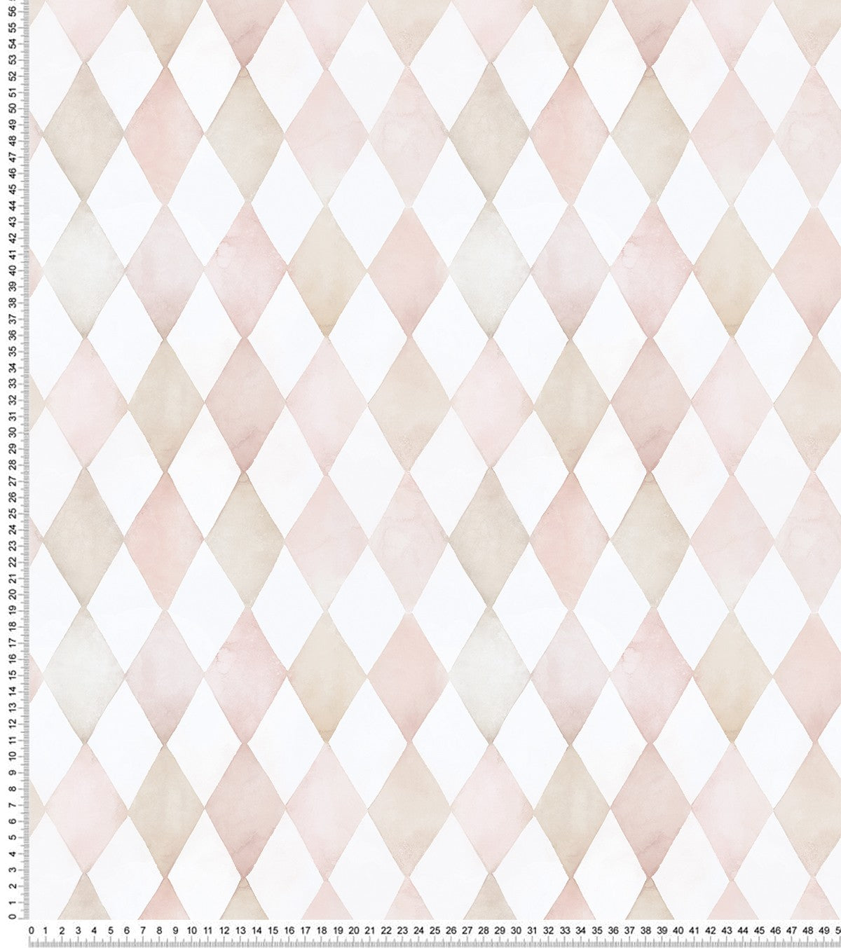 SELENE - Children's wallpaper - Harlequin motif