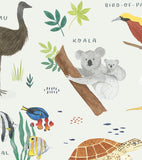LIVING EARTH - Children's poster - Animals of Oceania
