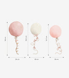 SELENE - Large sticker - Balloons (pink)