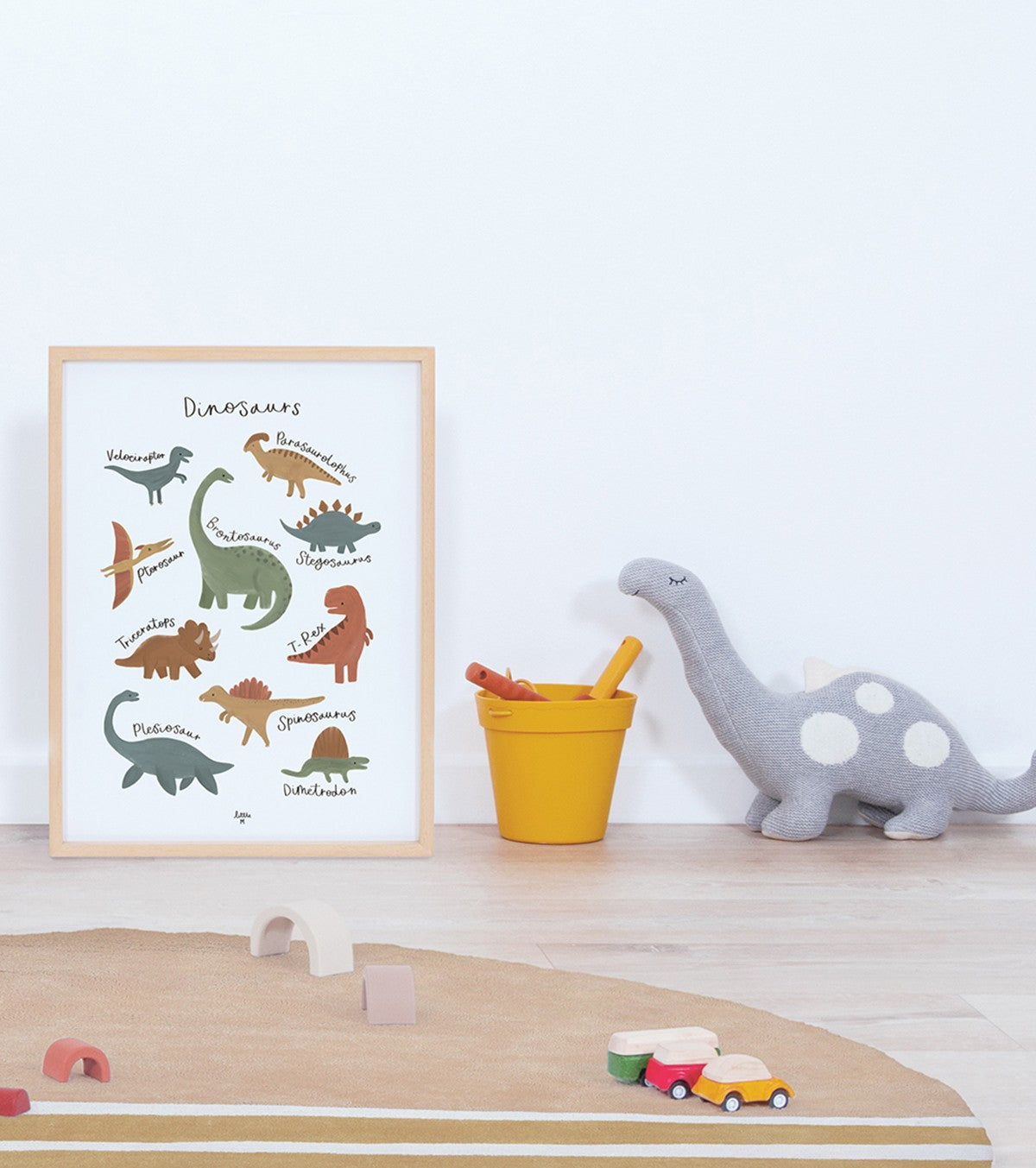 SUNNY - Children's poster - Dinosaur species