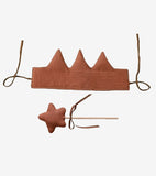 Disguise - Crown and wand, terracotta